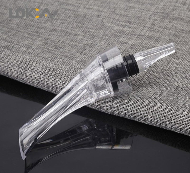 Kit-Home Wine Pourer 2pcs Premium Wine Aerator Pourer Professional Quality Wine Aerator Pourer Spout 2 Packs - Image 3